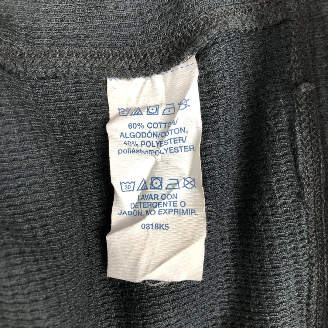 Ralph Lauren POLO RALPH LAUREN Thermal Long T-Shirt Men's XL cotton black type Vintage Second Hand
