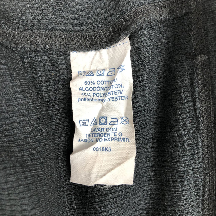 Ralph Lauren POLO RALPH LAUREN Thermal Long T-Shirt Men's XL cotton black type Vintage Second Hand