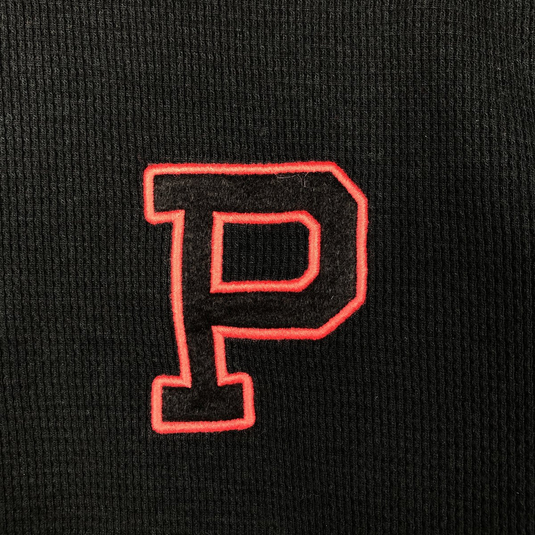 Ralph Lauren POLO RALPH LAUREN Thermal Long T-Shirt Men's XL cotton black type Vintage Second Hand