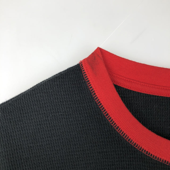 Ralph Lauren POLO RALPH LAUREN Thermal Long T-Shirt Men's XL cotton black type Vintage Second Hand