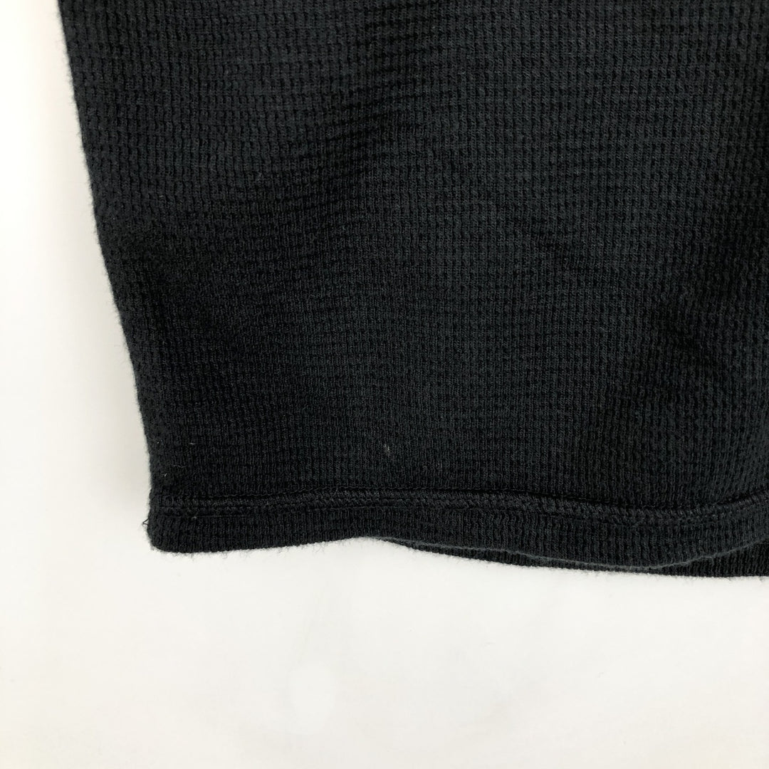 Ralph Lauren POLO RALPH LAUREN Thermal Long T-Shirt Men's XL cotton black type Vintage Second Hand