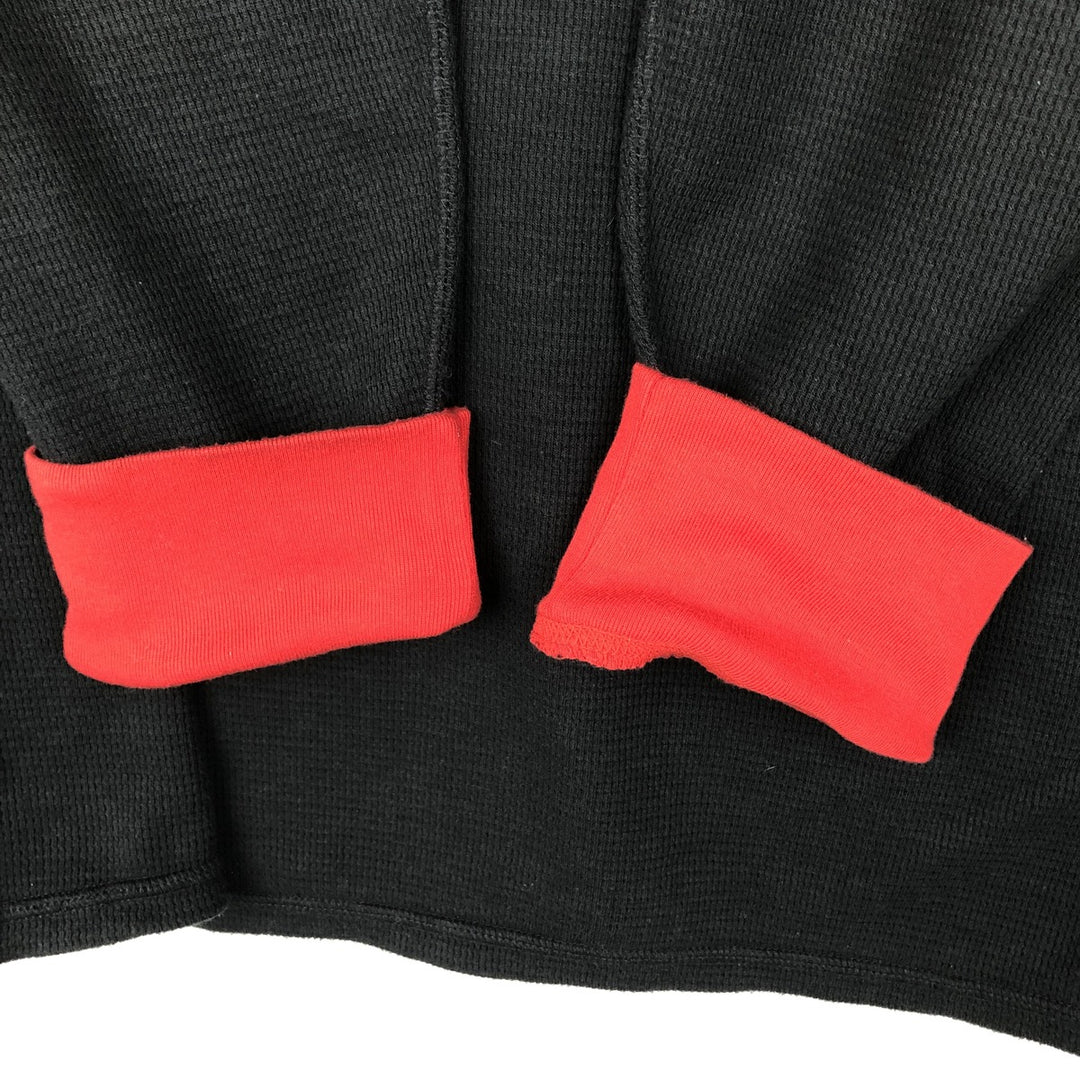 Ralph Lauren POLO RALPH LAUREN Thermal Long T-Shirt Men's XL cotton black type Vintage Second Hand