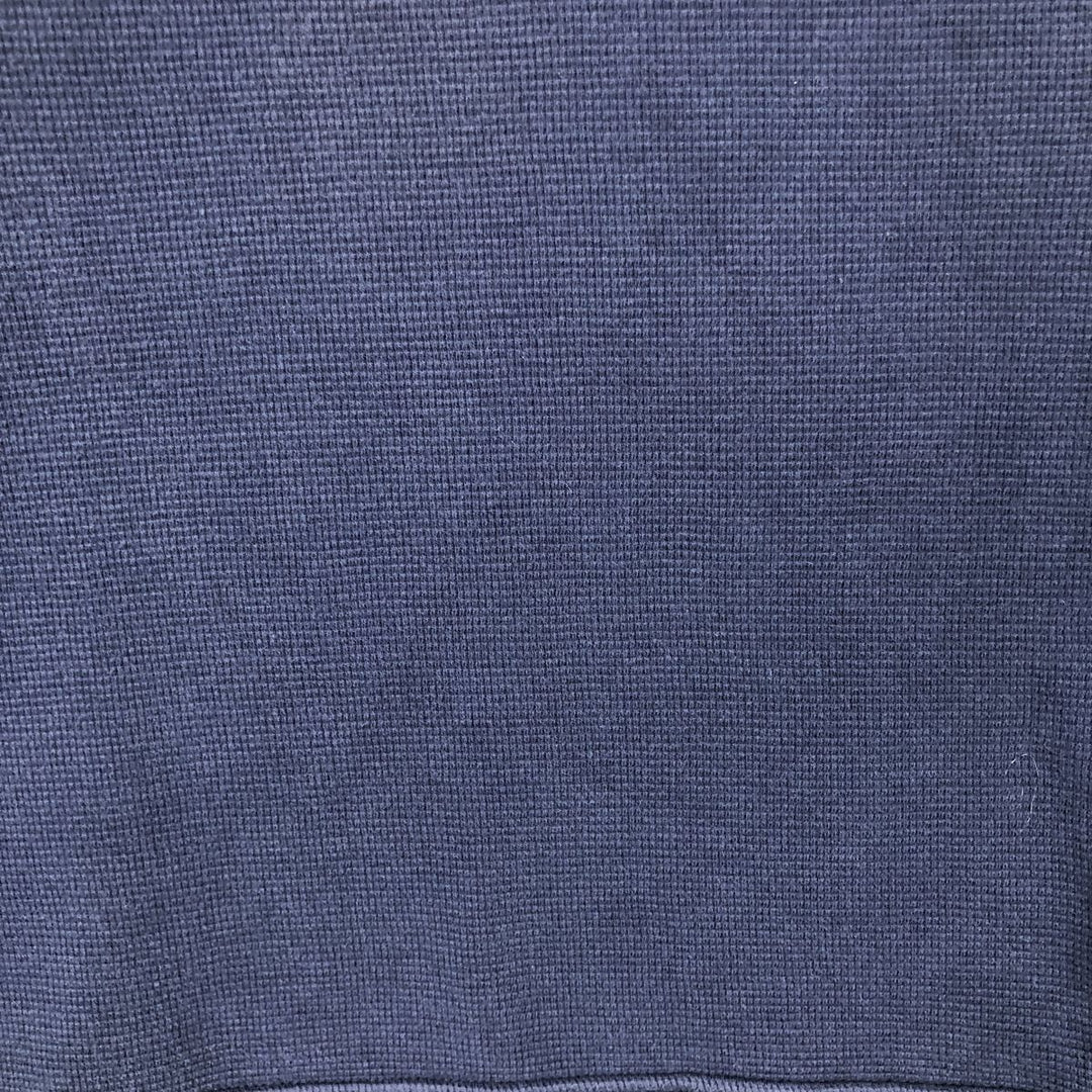 Ralph Lauren POLO RALPH LAUREN Thermal Ron T Waffle Men's L size cotton navy blue type Vintage Second Hand