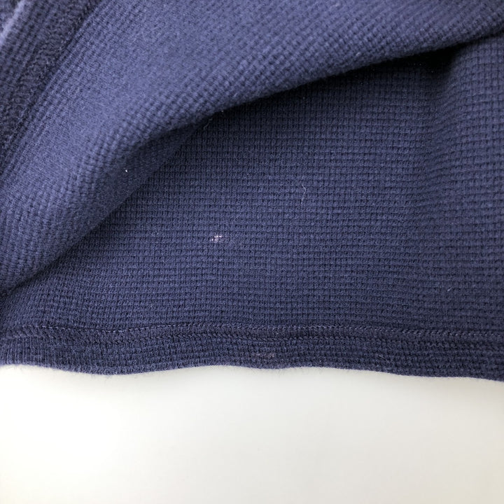 Ralph Lauren POLO RALPH LAUREN SLEEPWEAR Thermal Long T-shirt Waffle Men's L size cotton navy blue type Vintage Second Hand