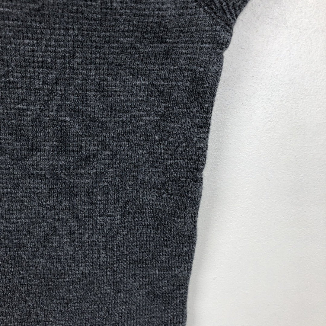 Ralph Lauren POLO RALPH LAUREN SLEEPWEAR Thermal Long T-shirt Waffle Men's XL cotton Charcoal Vintage Second Hand