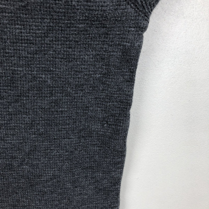 Ralph Lauren POLO RALPH LAUREN SLEEPWEAR Thermal Long T-shirt Waffle Men's XL cotton Charcoal Vintage Second Hand
