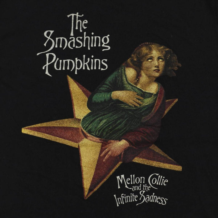 THE SMASHING PUMPKINS Smashing Pumpkins Band T-shirt Band T Men's L size cotton black type Vintage Second Hand