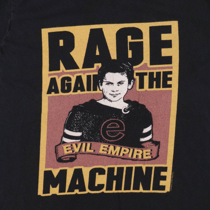 BAYISLAND Rage Against the Machine Band T-shirt (Men's size M) cotton black type Vintage Second Hand