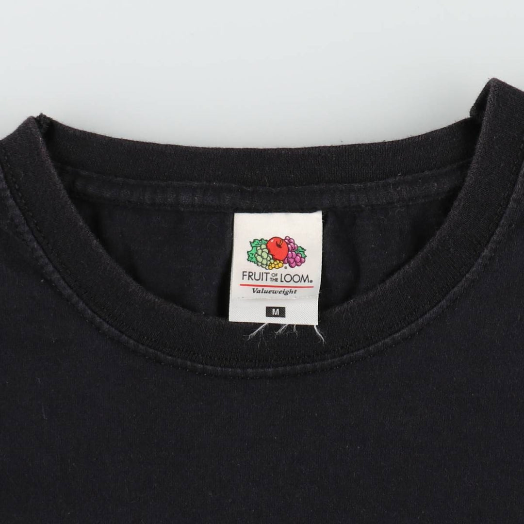 Fruit of the Loom QUEEN Band T-shirt (Men's size M) cotton black type Vintage Second Hand