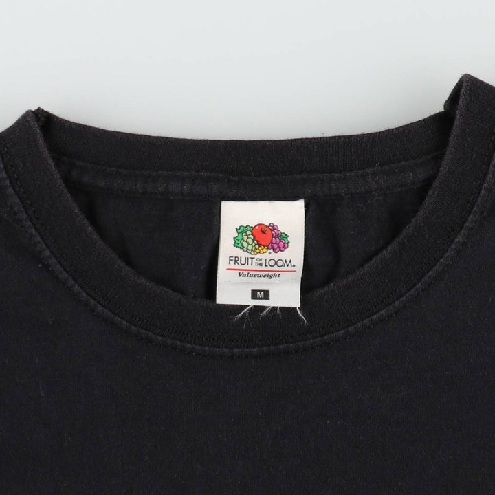 Fruit of the Loom QUEEN Band T-shirt (Men's size M) cotton black type Vintage Second Hand
