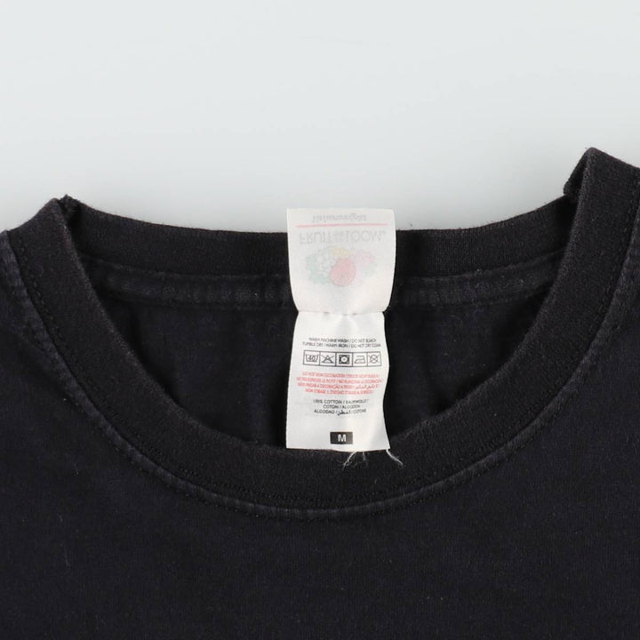 Fruit of the Loom QUEEN Band T-shirt (Men's size M) cotton black type Vintage Second Hand