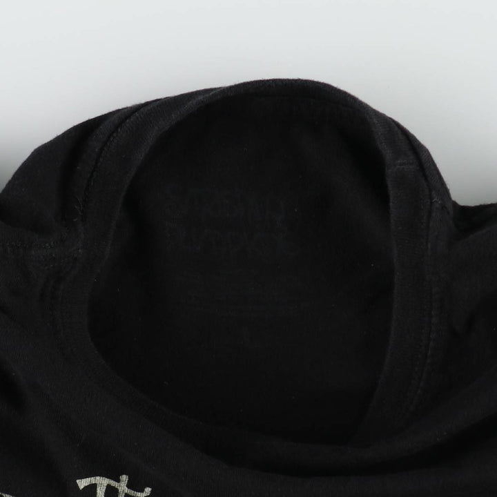 THE SMASHING PUMPKINS Smashing Pumpkins Band T-shirt Band T Men's L size cotton black type Vintage Second Hand