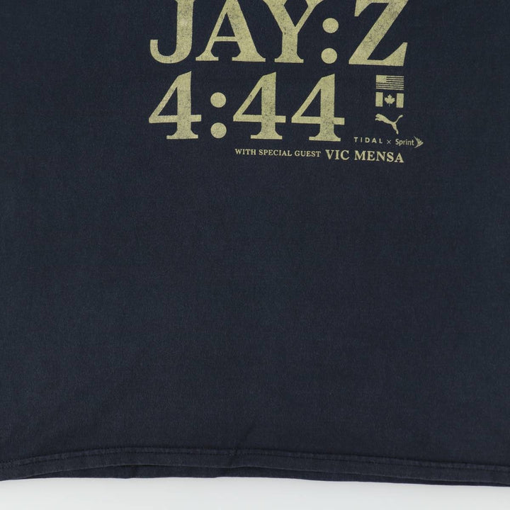 Fruit of the Loom Heavy Cotton HD Jay Z Rap T-Shirt (Men's XL equivalent) cotton black type Vintage Second Hand