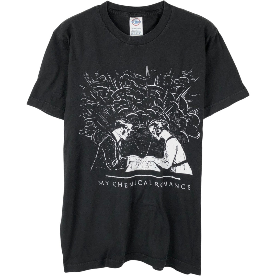 DELTA MY CHEMICAL ROMANCE Band T-shirt (Men's size M equivalent) cotton black type Vintage Second Hand