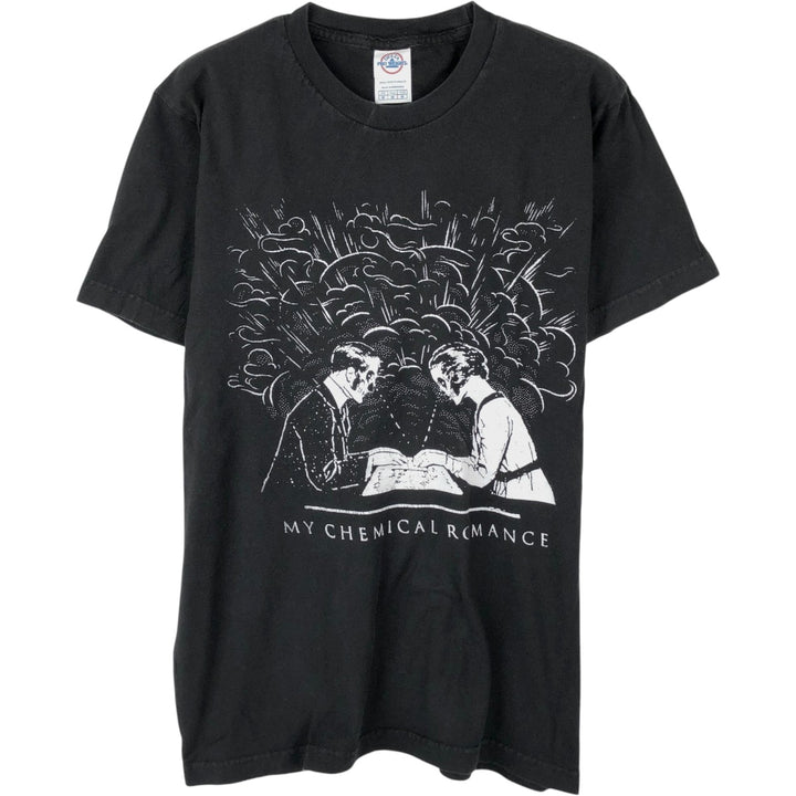 DELTA MY CHEMICAL ROMANCE Band T-shirt (Men's size M equivalent) cotton black type Vintage Second Hand