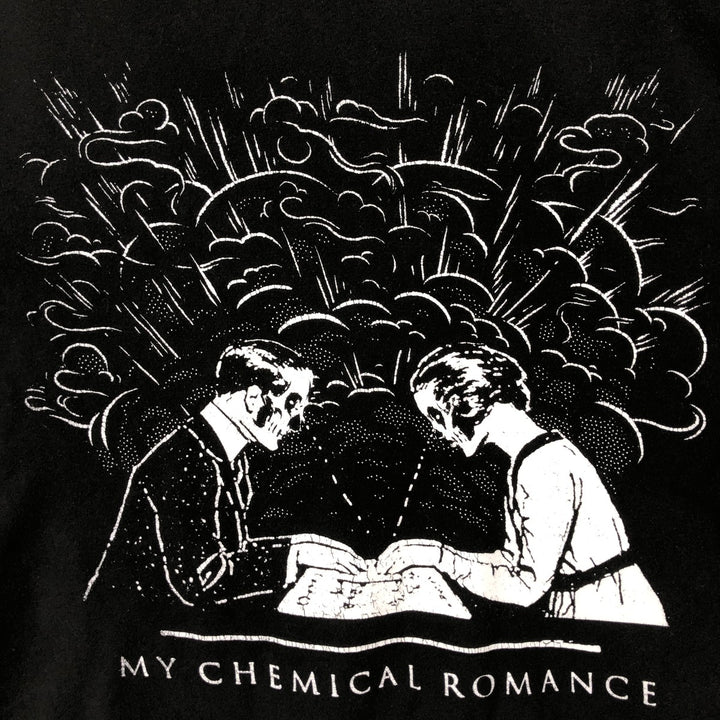 DELTA MY CHEMICAL ROMANCE Band T-shirt (Men's size M equivalent) cotton black type Vintage Second Hand