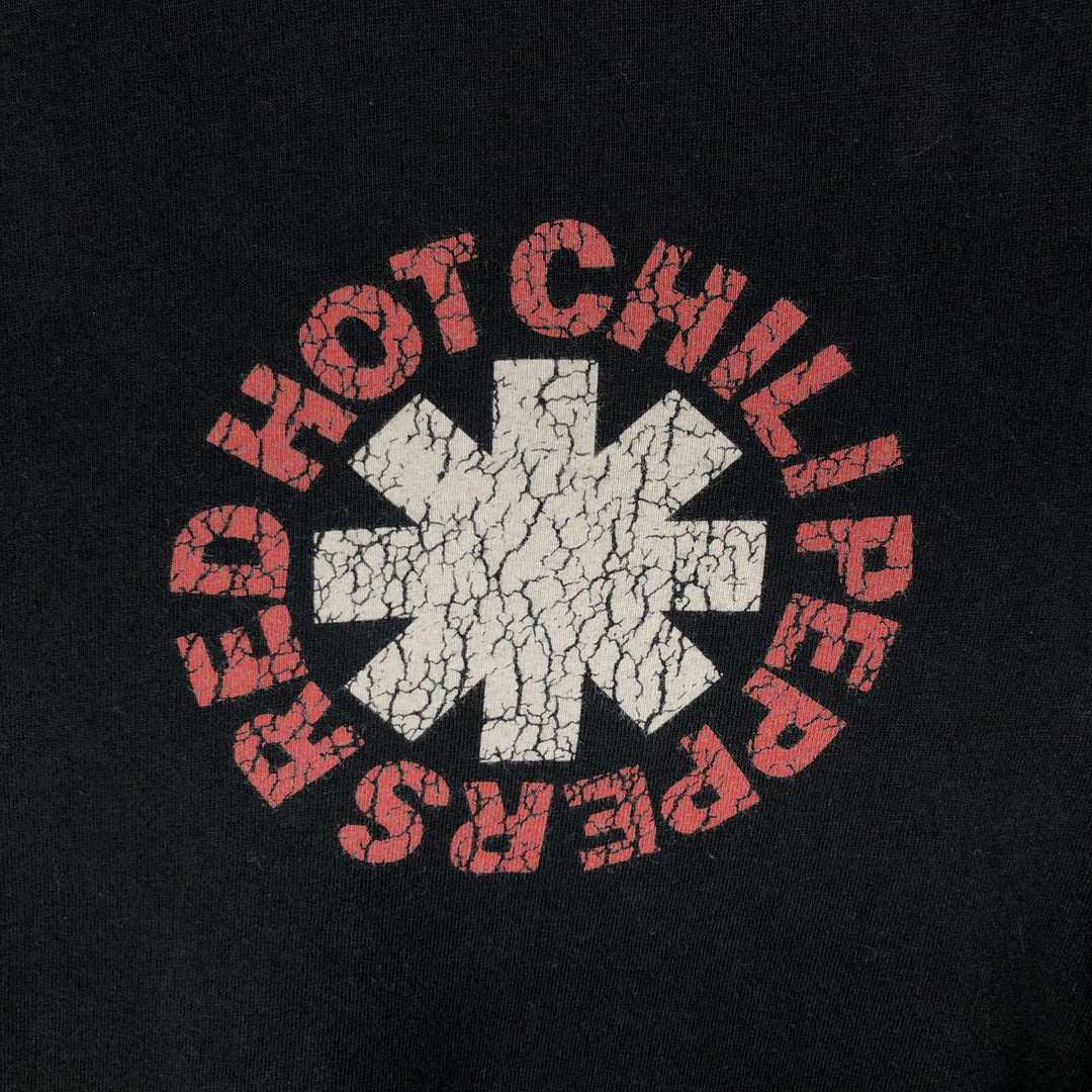 Anvil RED HOT CHILI PEPPERS Band T-Shirt (Men's Size L) unclear black type Vintage Second Hand
