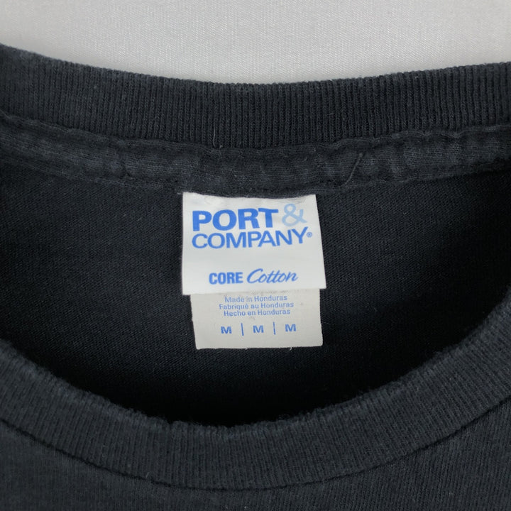 Port and Company x Radiohead Band T-shirt (Men's Size M) cotton black type Vintage Second Hand