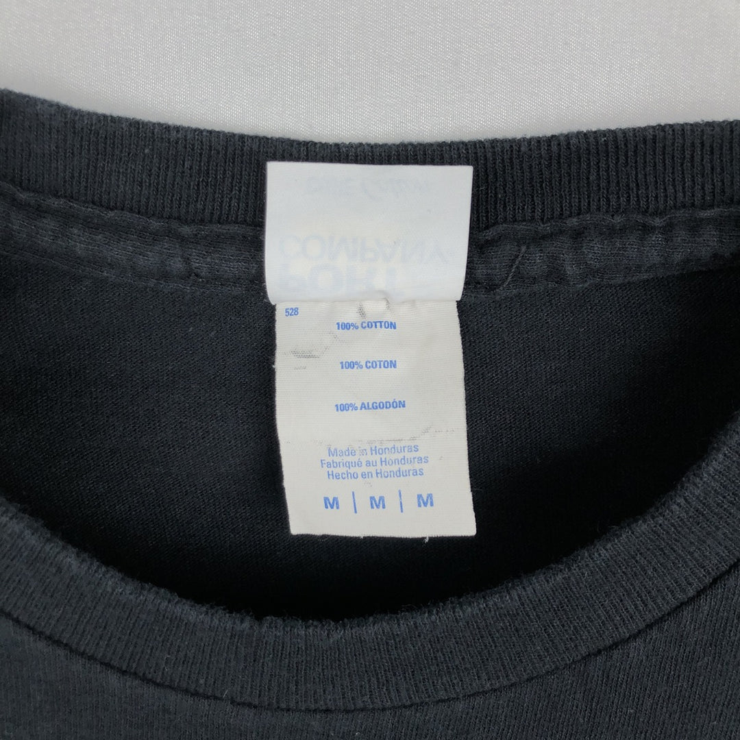 Port and Company x Radiohead Band T-shirt (Men's Size M) cotton black type Vintage Second Hand