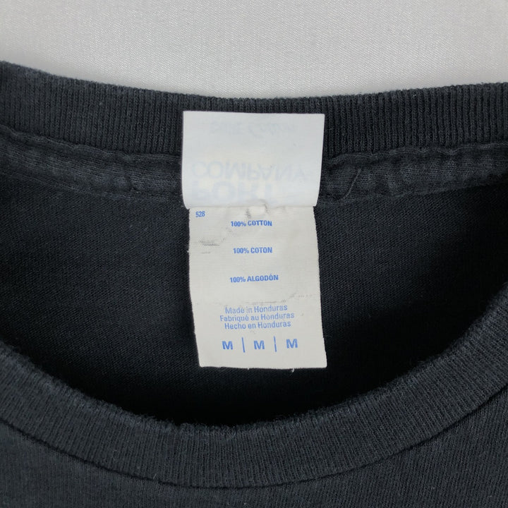 Port and Company x Radiohead Band T-shirt (Men's Size M) cotton black type Vintage Second Hand