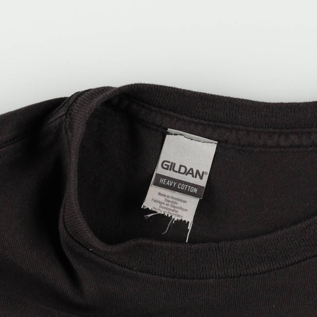 Gildan Metallica Band T-Shirt (Men's Size S) cotton black type Vintage Second Hand