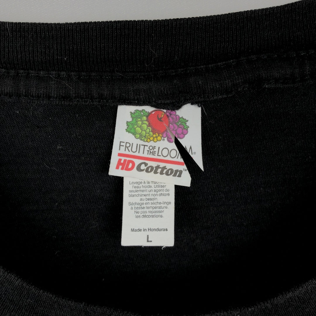 Fruit of the Loom Foo Fighters Band T-shirt (Men's size L equivalent) cotton black type Vintage Second Hand