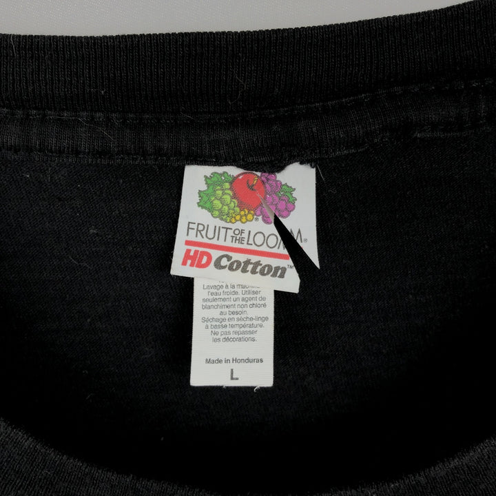 Fruit of the Loom Foo Fighters Band T-shirt (Men's size L equivalent) cotton black type Vintage Second Hand