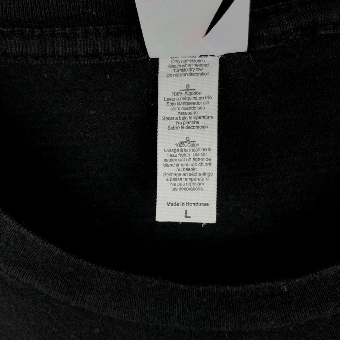 Fruit of the Loom Foo Fighters Band T-shirt (Men's size L equivalent) cotton black type Vintage Second Hand
