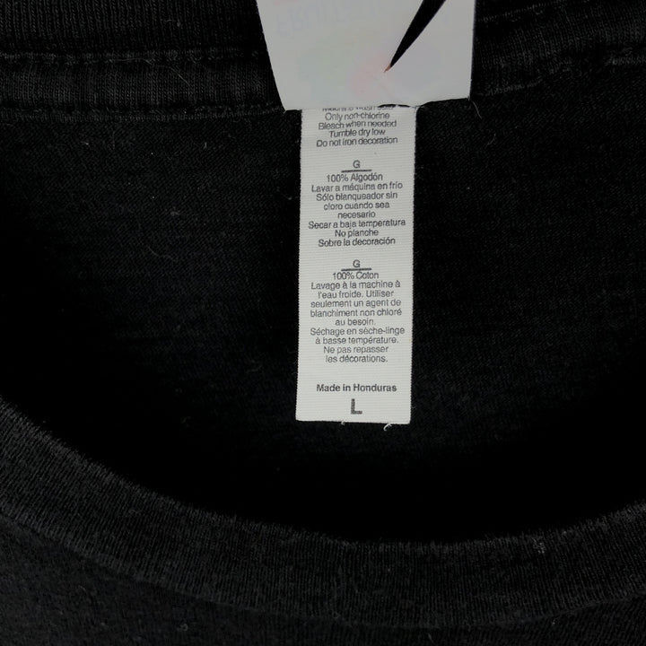 Fruit of the Loom Foo Fighters Band T-shirt (Men's size L equivalent) cotton black type Vintage Second Hand