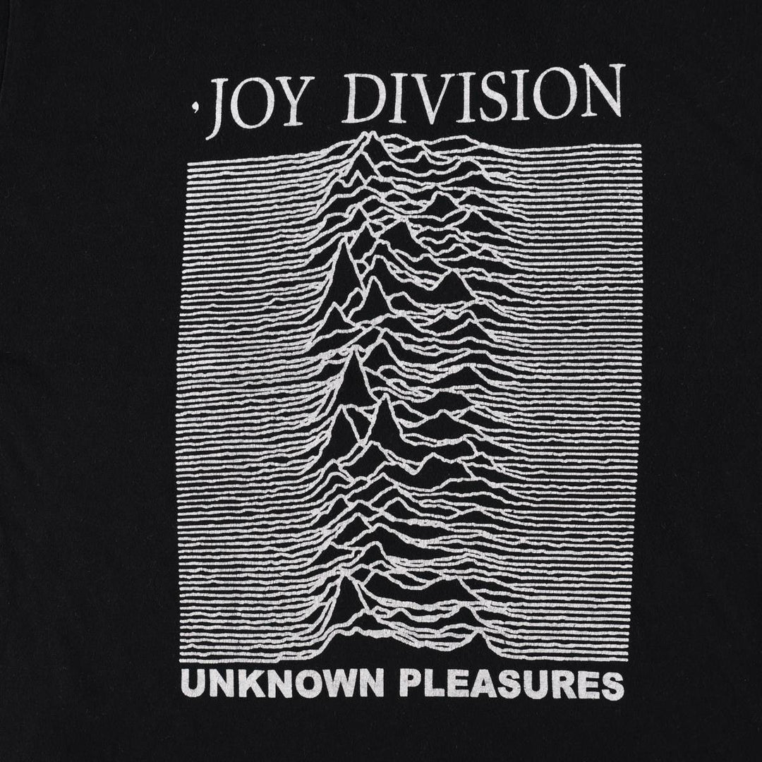 FAMONA JOY DIVISION Band T-shirt (Men's XL equivalent) cotton black type Vintage Second Hand