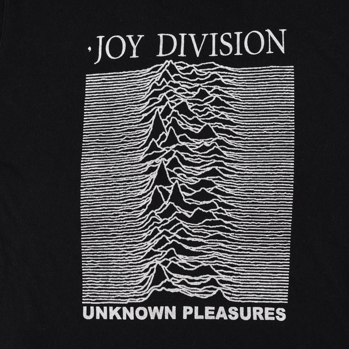 FAMONA JOY DIVISION Band T-shirt (Men's XL equivalent) cotton black type Vintage Second Hand