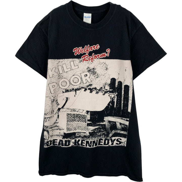 Gildan Dead Kennedys Band T-shirt (Men's Size S) cotton black type Vintage Second Hand