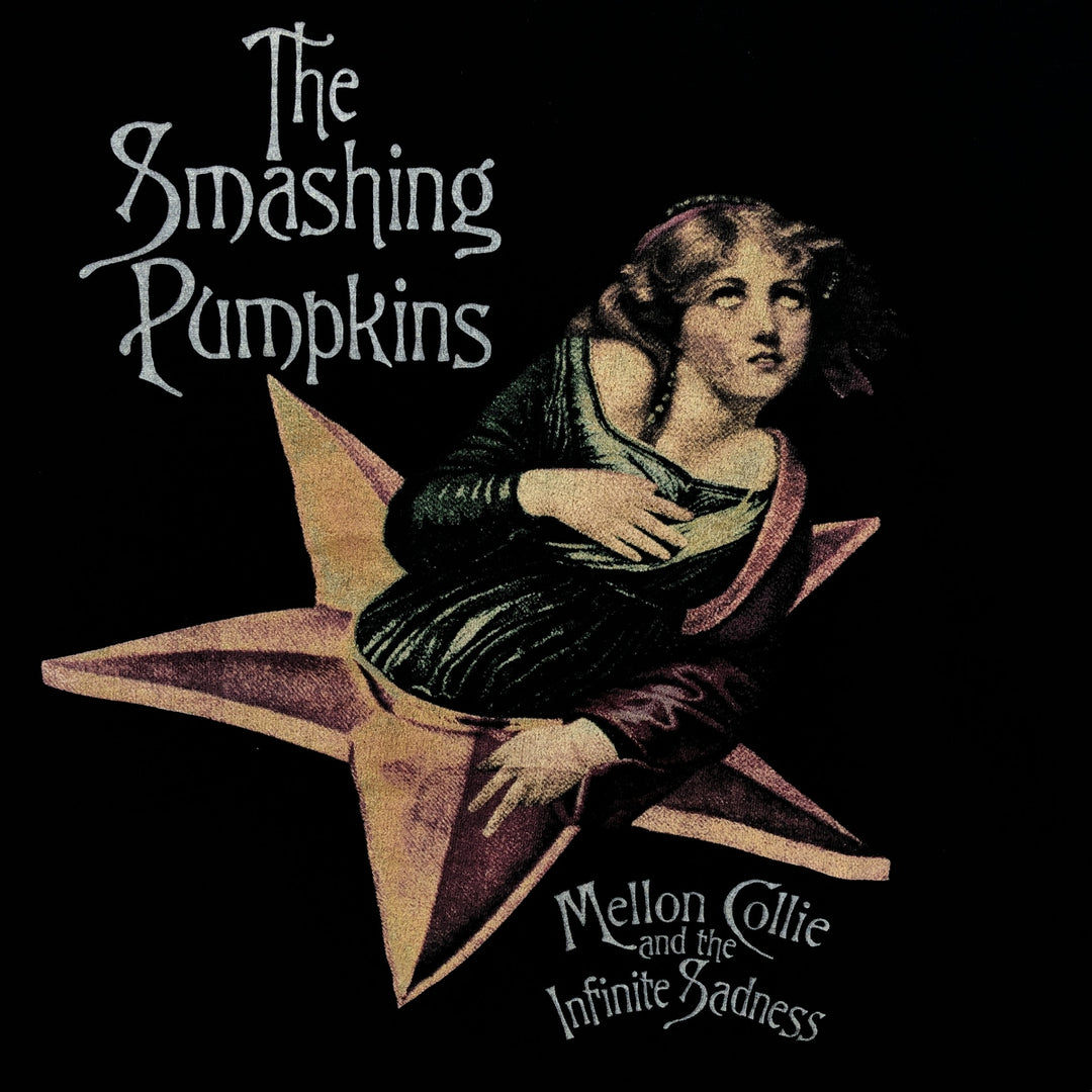 THE SMASHING PUMPKINS Smashing Pumpkins Band T-shirt Band T Men's L size cotton black type Vintage Second Hand