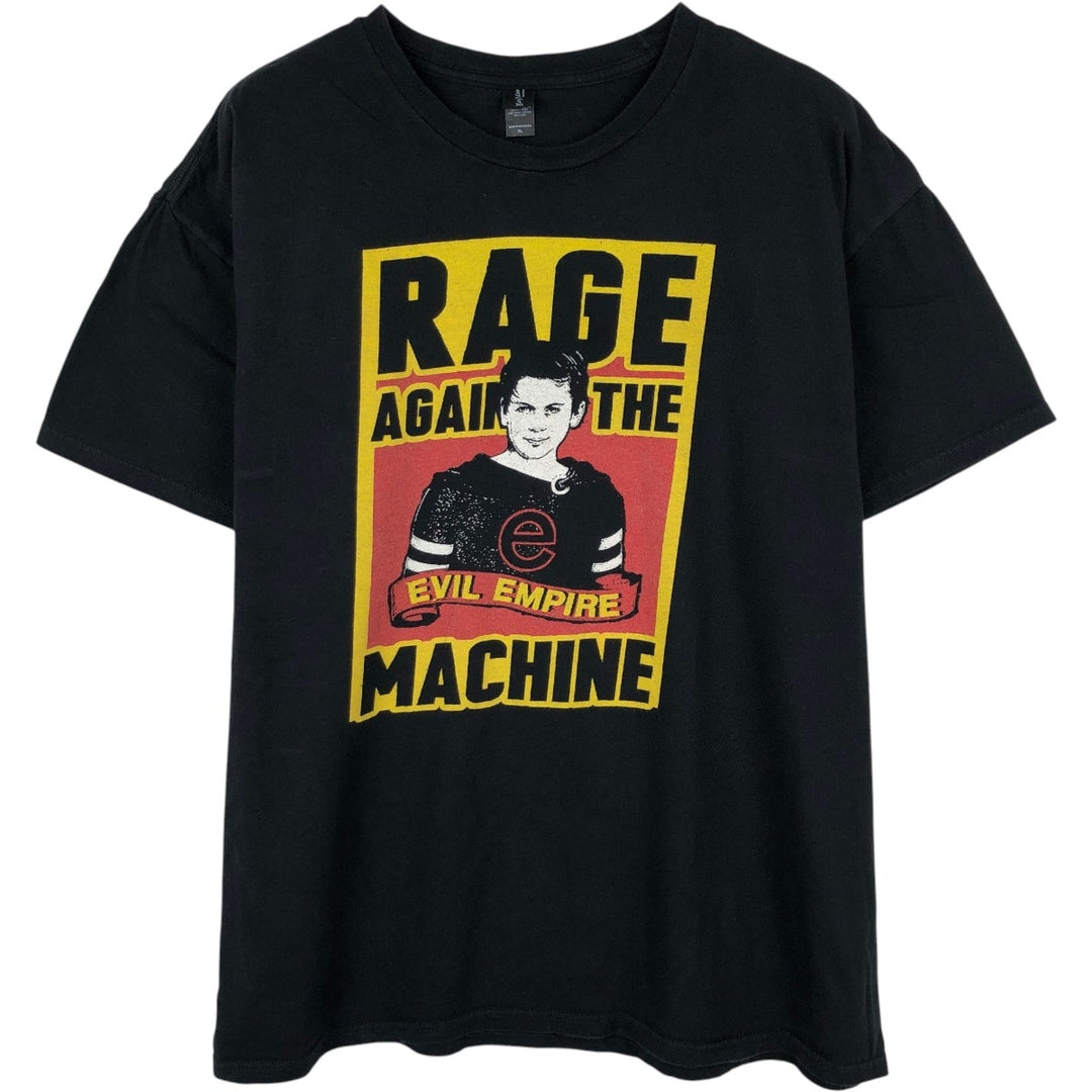 Bay Island Rage Against the Machine Band T-Shirt (Men's XL equivalent) cotton black type Vintage Second Hand