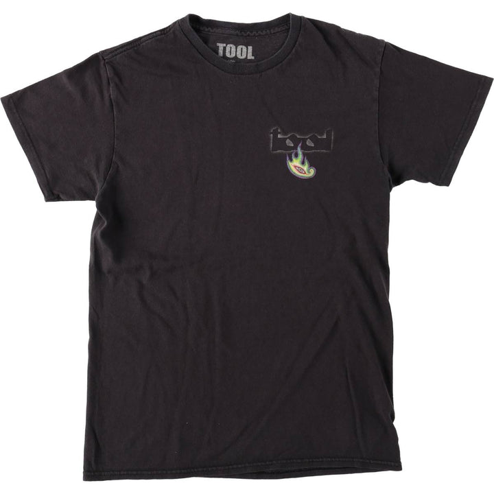TOOL Band T-shirt, Men's Size S (approx.) cotton black type Vintage Second Hand