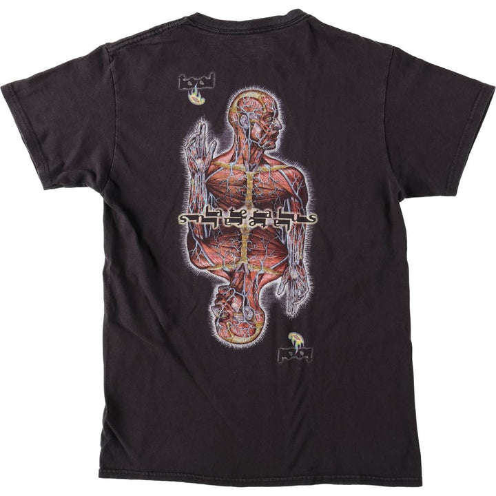 TOOL Band T-shirt, Men's Size S (approx.) cotton black type Vintage Second Hand