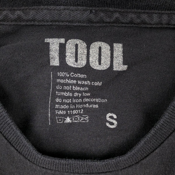 TOOL Band T-shirt, Men's Size S (approx.) cotton black type Vintage Second Hand