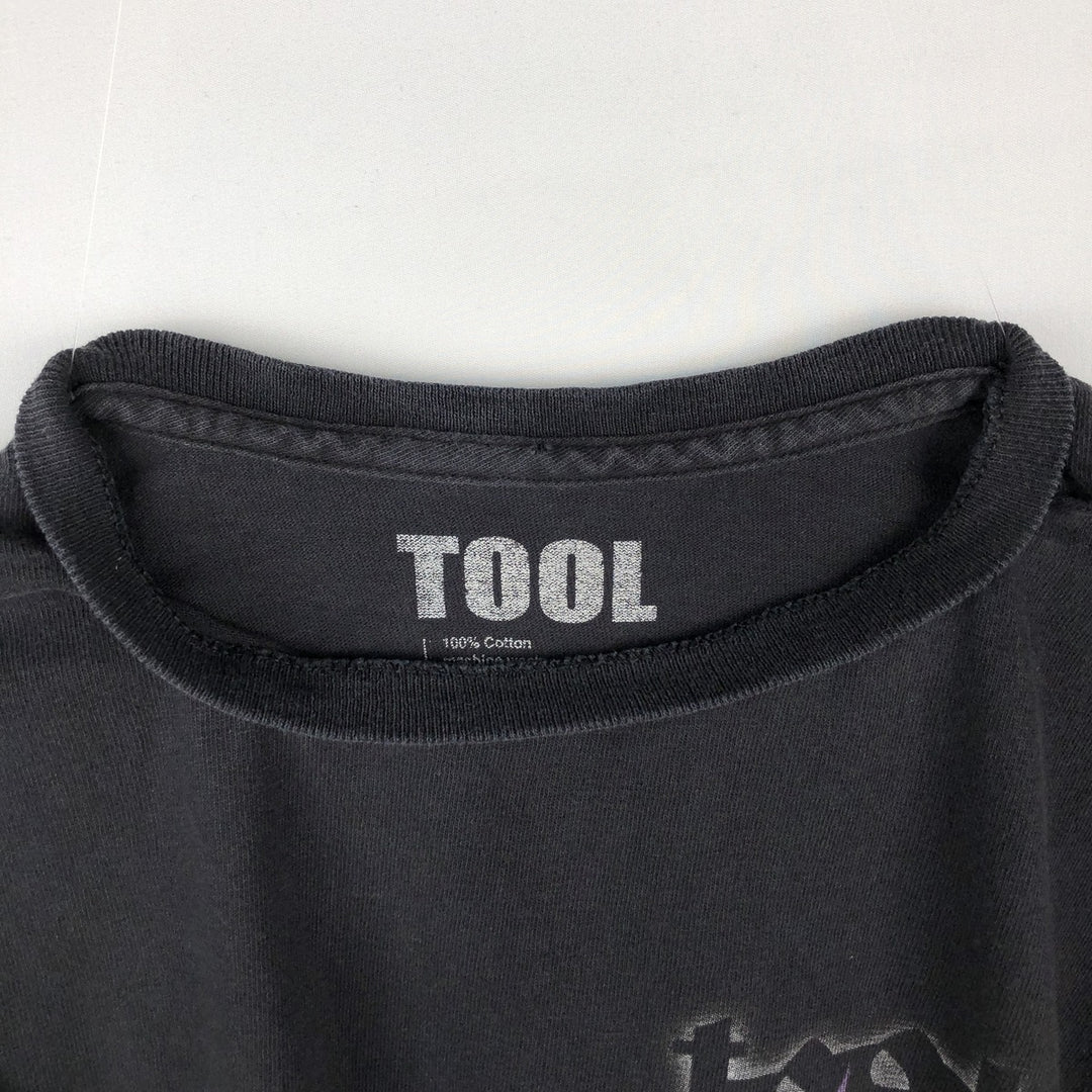 TOOL Band T-shirt, Men's Size S (approx.) cotton black type Vintage Second Hand