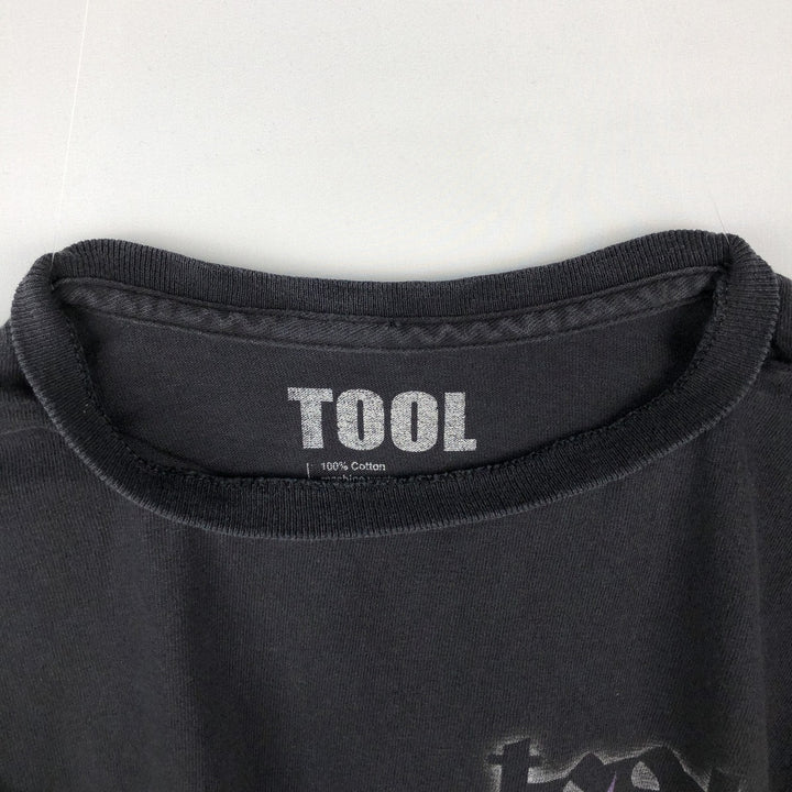 TOOL Band T-shirt, Men's Size S (approx.) cotton black type Vintage Second Hand
