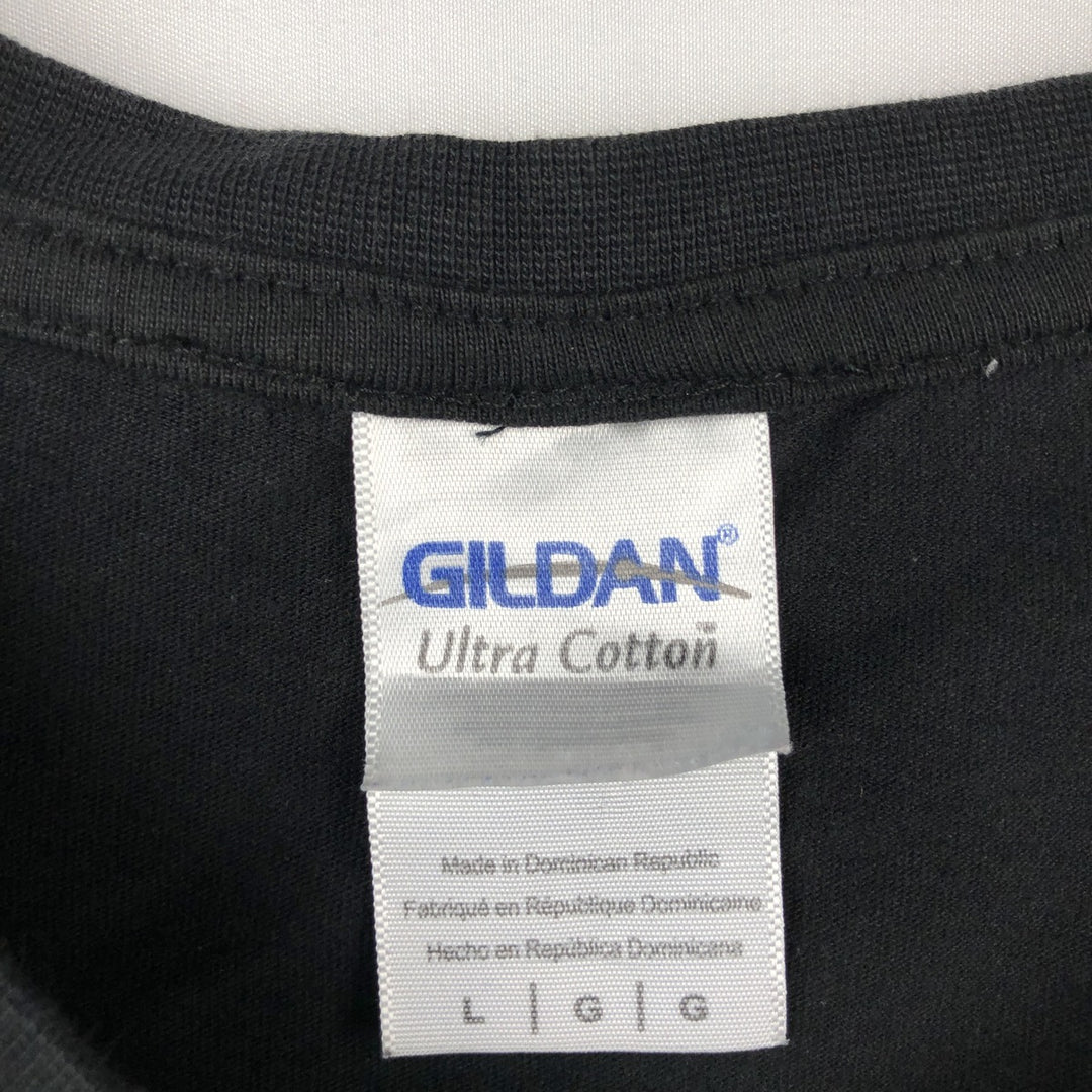 Gildan Metallica Band T-shirt, Men's Size L cotton black type Vintage Second Hand