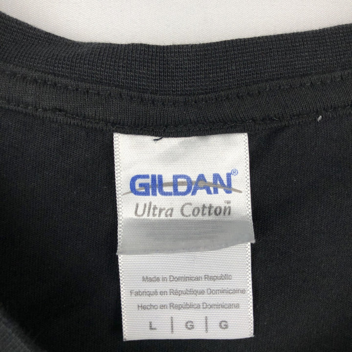 Gildan Metallica Band T-shirt, Men's Size L cotton black type Vintage Second Hand