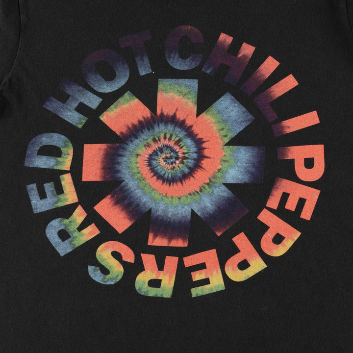 Bay Island RED HOT CHILI PEPPERS Band T-Shirt (Men's Size S) cotton black type Vintage Second Hand