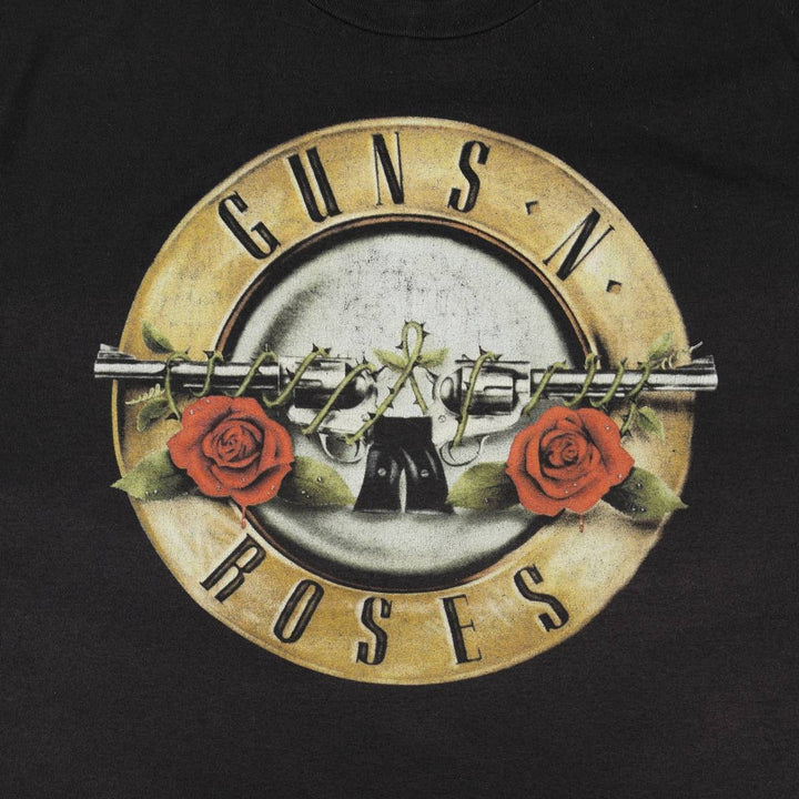 Guns N' Roses Band T-shirt, Band T, Men's XL size cotton black type Vintage Second Hand