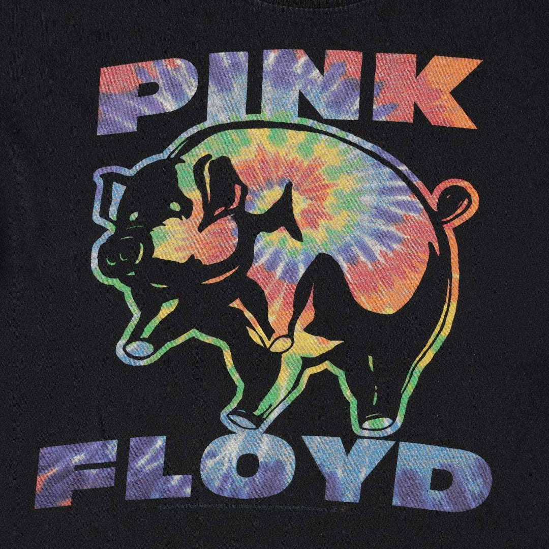 Liquid Blue Pink Floyd band t-shirt, men's size M (approx.) unclear black type Vintage Second Hand