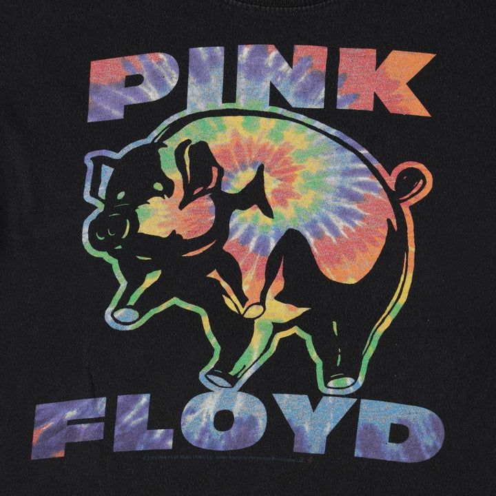 Liquid Blue Pink Floyd band t-shirt, men's size M (approx.) unclear black type Vintage Second Hand