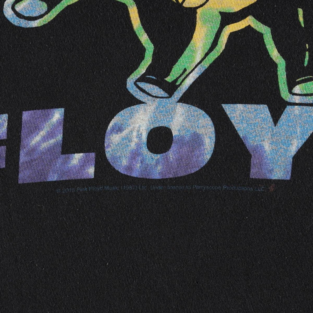 Liquid Blue Pink Floyd band t-shirt, men's size M (approx.) unclear black type Vintage Second Hand