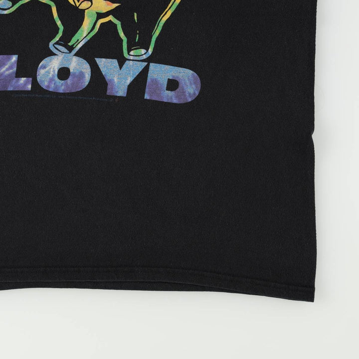 Liquid Blue Pink Floyd band t-shirt, men's size M (approx.) unclear black type Vintage Second Hand