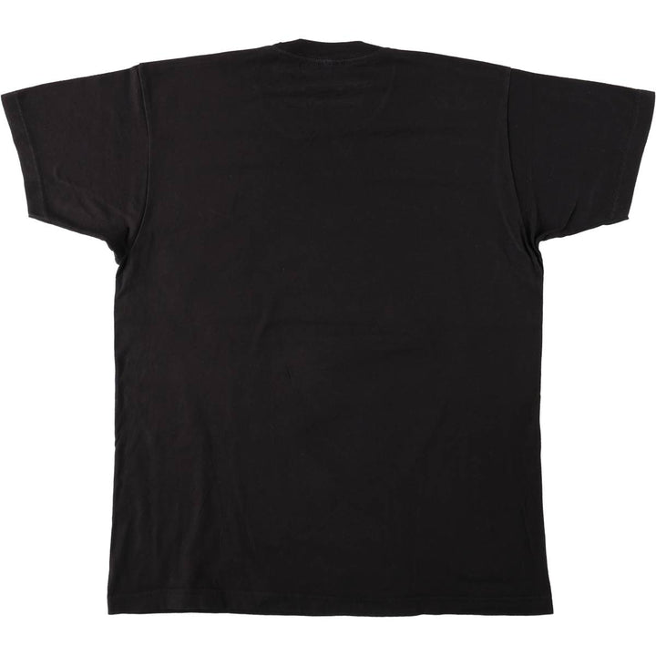 THE ROLLING STONES The Rolling Stones Band T-shirt Band T Men's L size cotton black type Vintage Second Hand
