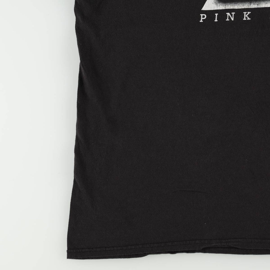 PINK FLOYD Pink Floyd Band T-shirt Band T Men's XL size cotton black type Vintage Second Hand