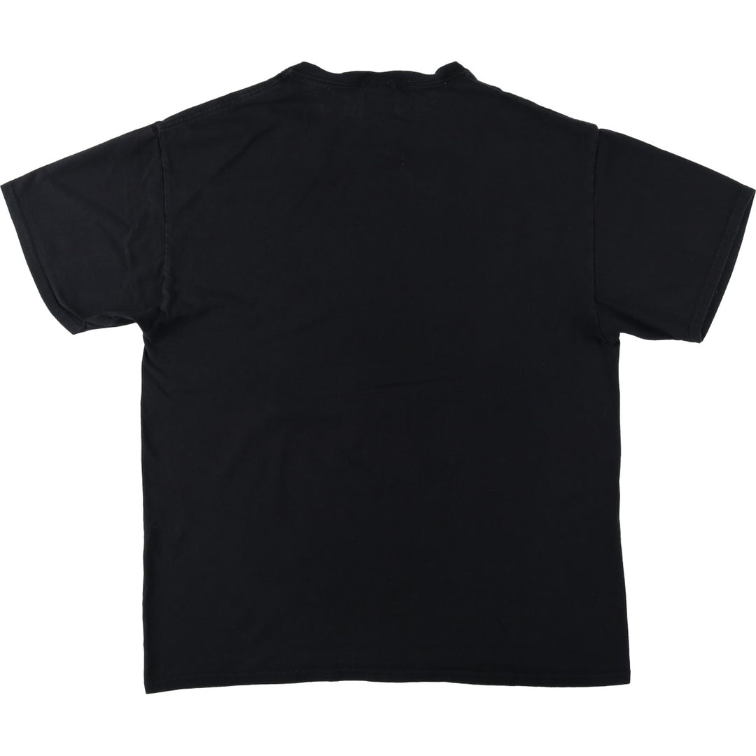 IRON MAIDEN Iron Maiden Band T-shirt Band T Men's L size cotton black type Vintage Second Hand